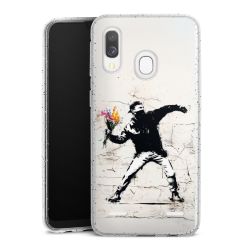 Carry Case Hülle Transparent/glitter ohne Band