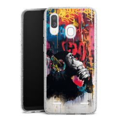 Carry Case Hülle Transparent/glitter ohne Band