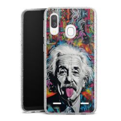 Carry Case Hülle Transparent/glitter ohne Band