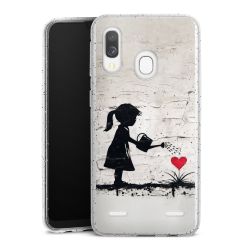 Carry Case Hülle Transparent/glitter ohne Band