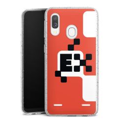 Carry Case Hülle Transparent/glitter ohne Band