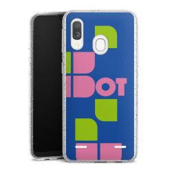 Carry Case Hülle Transparent/glitter ohne Band