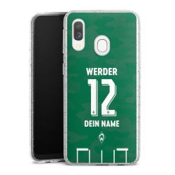 Carry Case Hülle Transparent/glitter ohne Band