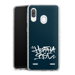 Carry Case Hülle Transparent/glitter ohne Band