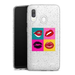 Carry Case Hülle Transparent/glitter ohne Band