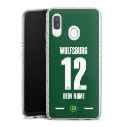 Carry Case Hülle Transparent/glitter ohne Band