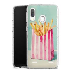 Carry Case Hülle Transparent/glitter ohne Band