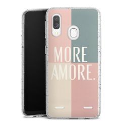 Carry Case Hülle Transparent/glitter ohne Band