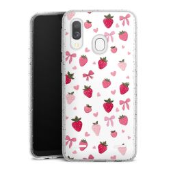 Carry Case Hülle Transparent/glitter ohne Band