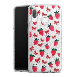 Carry Case Hülle Transparent/glitter ohne Band