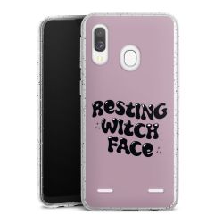 Carry Case Hülle Transparent/glitter ohne Band