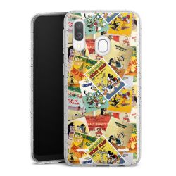 Carry Case Hülle Transparent/glitter ohne Band