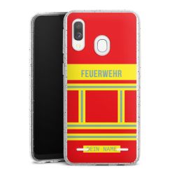 Carry Case Hülle Transparent/glitter ohne Band