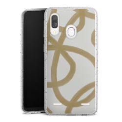 Carry Case Hülle Transparent/glitter ohne Band