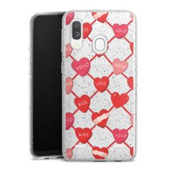 Carry Case Hülle Transparent/glitter ohne Band