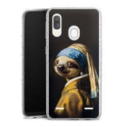 Carry Case Hülle Transparent/glitter ohne Band