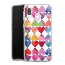 Carry Case Hülle Transparent/glitter ohne Band