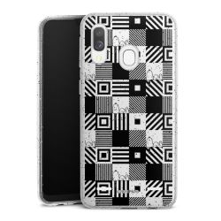 Carry Case Hülle Transparent/glitter ohne Band