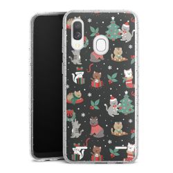 Carry Case Hülle Transparent/glitter ohne Band