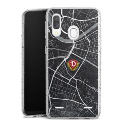 Carry Case Hülle Transparent/glitter ohne Band