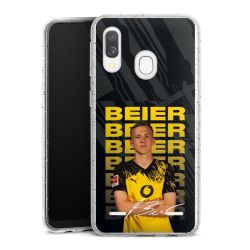 Carry Case Hülle Transparent/glitter ohne Band