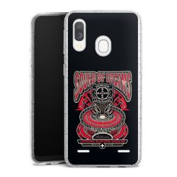 Carry Case Hülle Transparent/glitter ohne Band