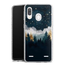 Carry Case Hülle Transparent/glitter ohne Band