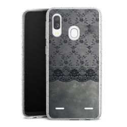 Carry Case Hülle Transparent/glitter ohne Band