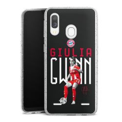 Carry Case Hülle Transparent/glitter ohne Band