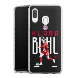 Carry Case Hülle Transparent/glitter ohne Band