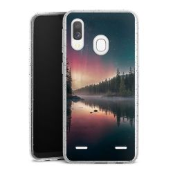 Carry Case Hülle Transparent/glitter ohne Band