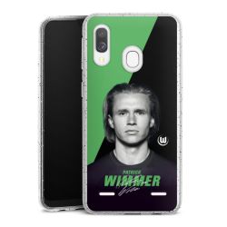 Carry Case Hülle Transparent/glitter ohne Band