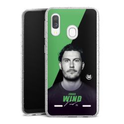 Carry Case Hülle Transparent/glitter ohne Band