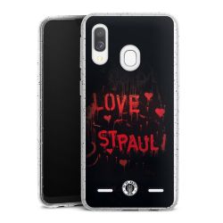 Carry Case Hülle Transparent/glitter ohne Band