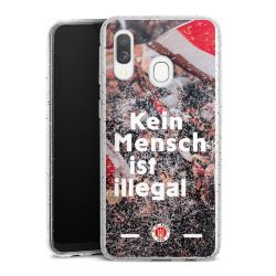 Carry Case Hülle Transparent/glitter ohne Band