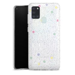 Carry Case Hülle Transparent/glitter ohne Band