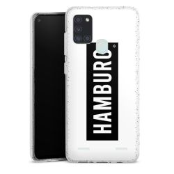 Carry Case Hülle Transparent/glitter ohne Band