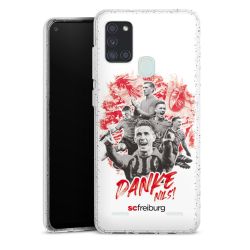 Carry Case Hülle Transparent/glitter ohne Band