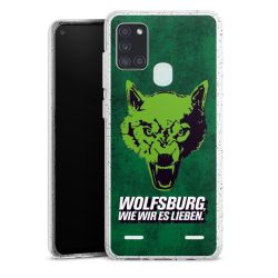 Carry Case Hülle Transparent/glitter ohne Band