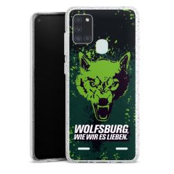 Carry Case Hülle Transparent/glitter ohne Band