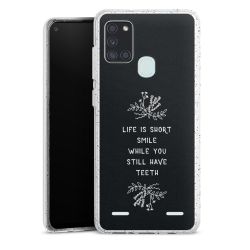 Carry Case Hülle Transparent/glitter ohne Band