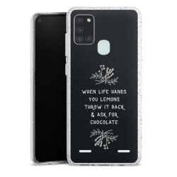 Carry Case Hülle Transparent/glitter ohne Band