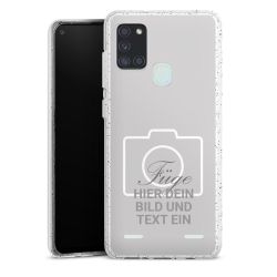 Carry Case Hülle Transparent/glitter ohne Band