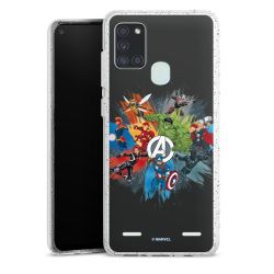 Carry Case Hülle Transparent/glitter ohne Band