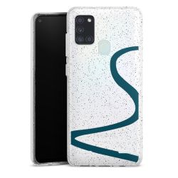 Carry Case Hülle Transparent/glitter ohne Band