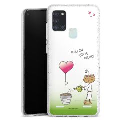 Carry Case Hülle Transparent/glitter ohne Band