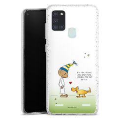 Carry Case Hülle Transparent/glitter ohne Band