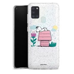 Carry Case Hülle Transparent/glitter ohne Band