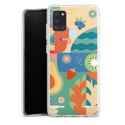 Carry Case Hülle Transparent/glitter ohne Band