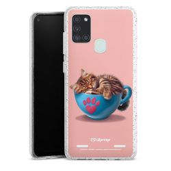 Carry Case Hülle Transparent/glitter ohne Band